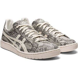 Asics Gel-PTG Snakeskin Low-Top Sneakers Cream/Gray Womens Size 8 Ortholite Inso